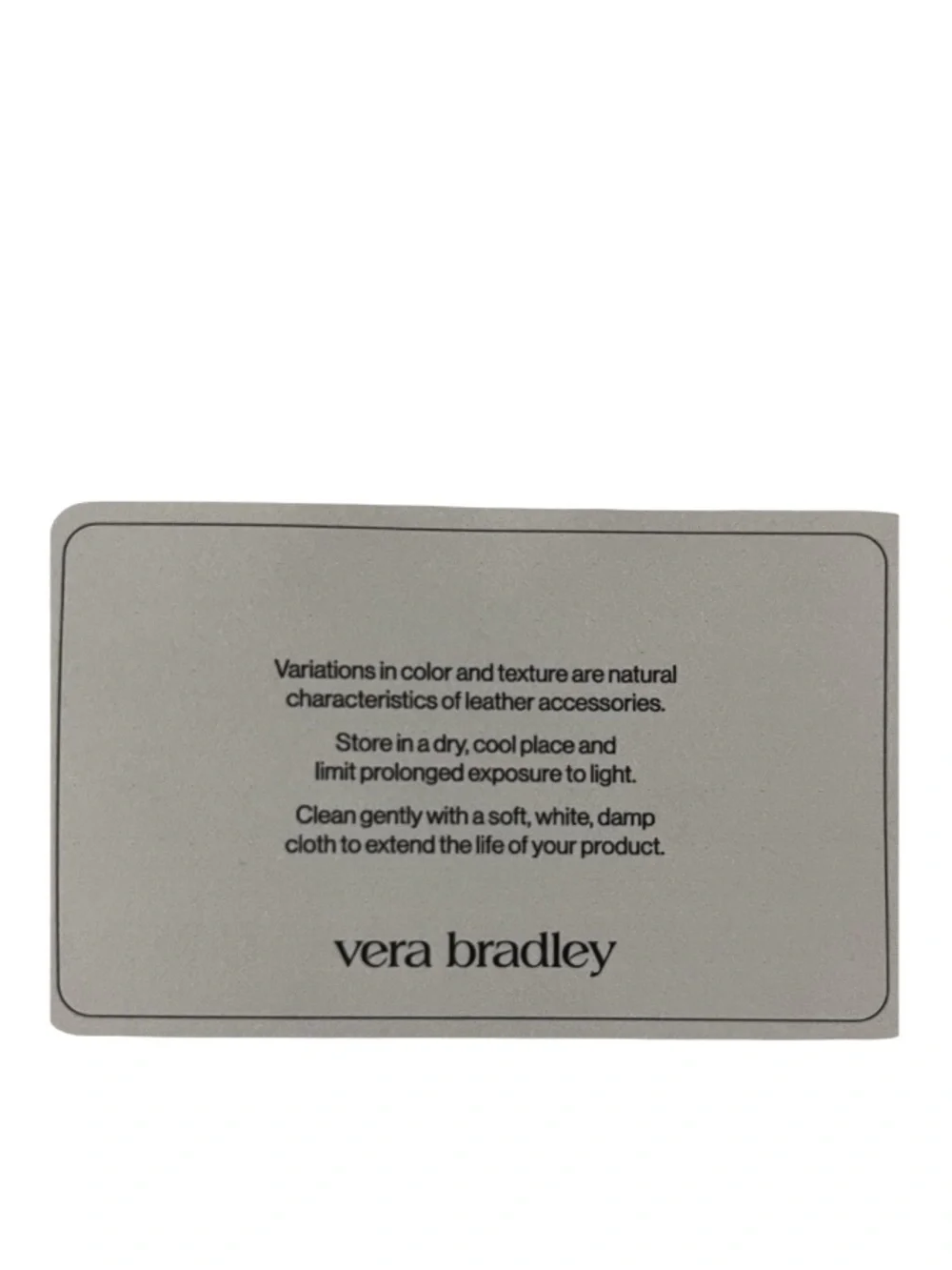 NWT Vera Bradley Sheepskin Leather Zip Card Case with Keyring Metallic Purple